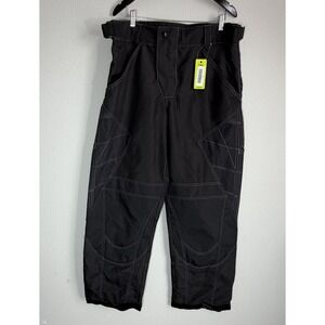 Valken Paintball Pants Black & White Adjustable Straps Size 2XL Gear Play Sport